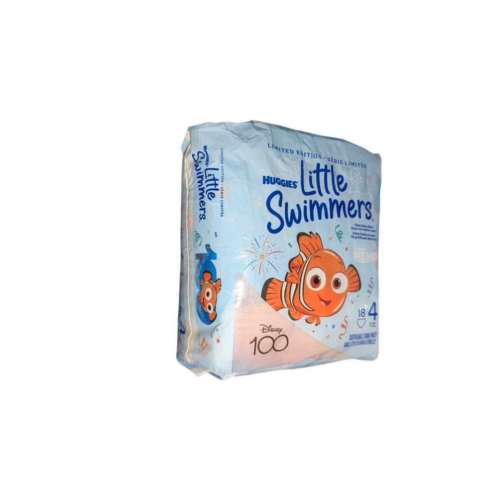 Huggies Little Swimmers Disposable Swim Pants Limited Edition Size 4 18 Count